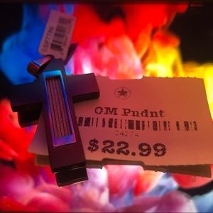 INOX Cross pendant BNWT